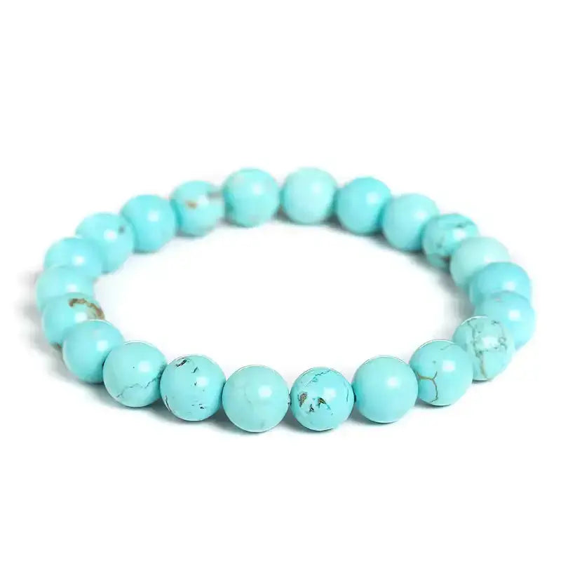 Turquoises Beads Bracelet Tarot Crystal Wellness