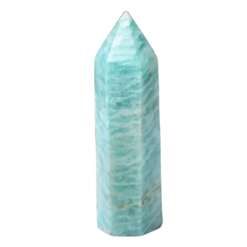 Amazonite Crystal Obelisk Tarot Crystal Wellness